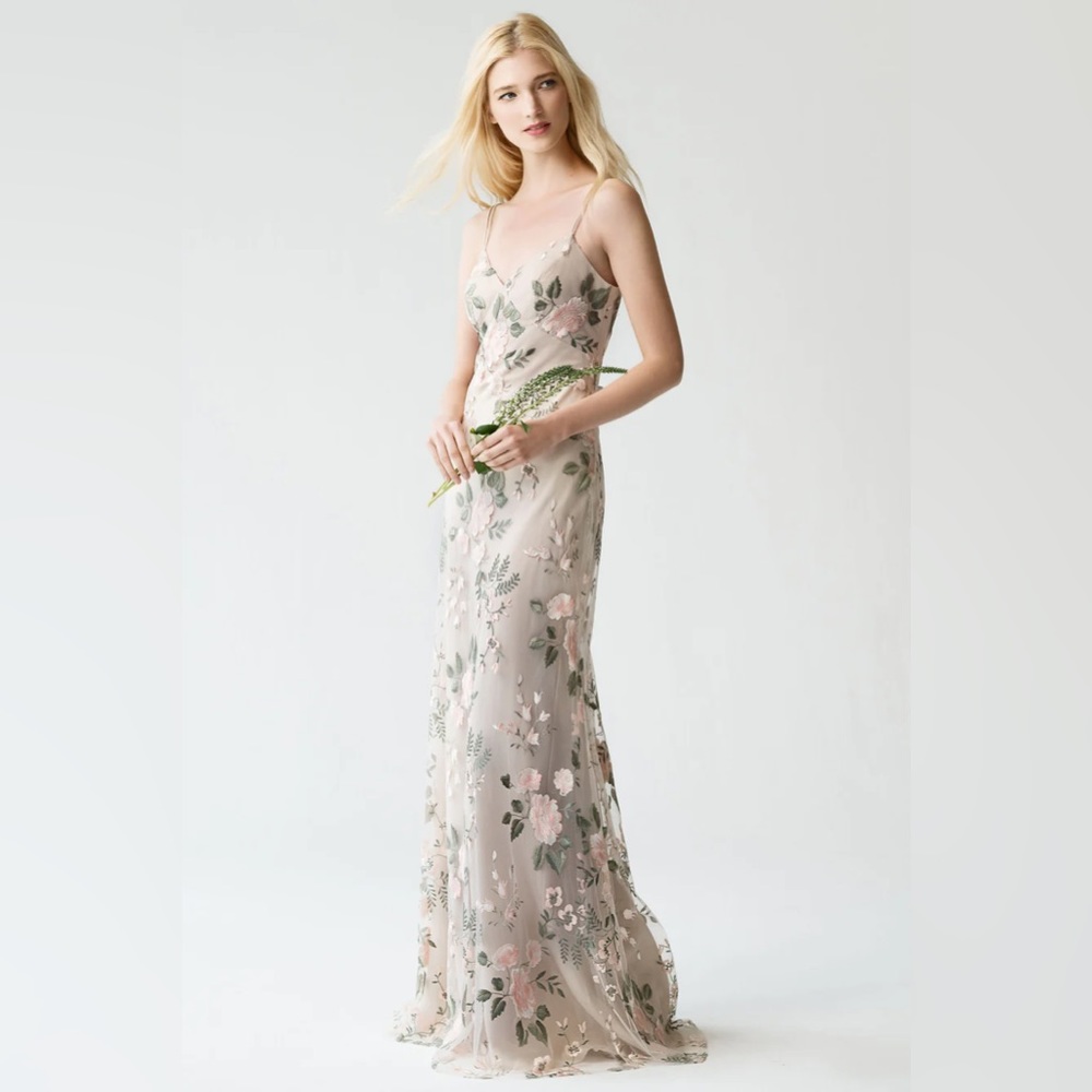 Jenny yoo long bridesmaid Julianna dress